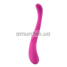Вибратор для точки G UltraZone Celeste 9X Silicone Double G-Spot Vibrator, розовый - Фото №1