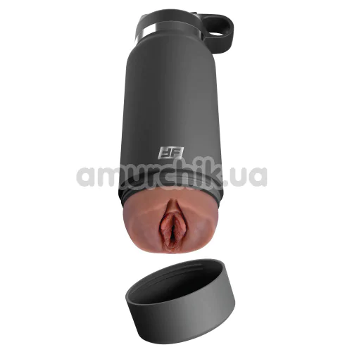Мастурбатор PDX Plus Fuck Flask Secret Delight, коричневый - Фото №1