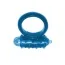 Виброкольцо Silicone Soft Cock Ring Vibro голубое - Фото №1