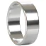 Эрекционное кольцо Alloy Metallic Ring Extra Large, серебряное - Фото №1