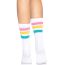 Носки Leg Avenue Pride Pansexual, белые - Фото №2