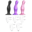 Фалоімітатор Strap-On-Me Dildo Plug Curvy M, рожевий - Фото №2