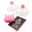 Вибростимуляторы для груди Breast Vibrator PL-NV-006, прозрачные - Фото №2