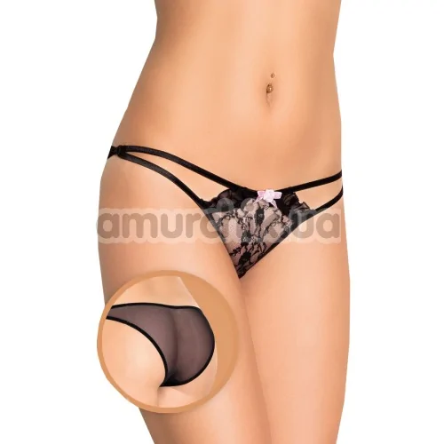 Трусики женские Panties черные (модель 2407)