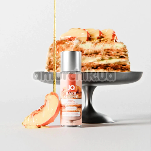 Оральный лубрикант JO Bake Shoppe Peach Cobbler - персиковый коблер, 60 мл