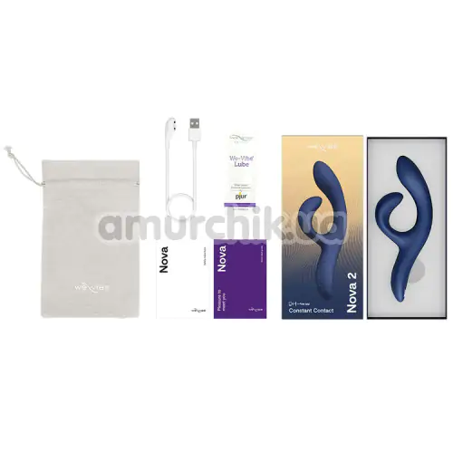 Вибратор We-Vibe Nova 2 (ви вайб нова 2 синий)