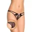 Трусики женские Panties черные (модель 2407)