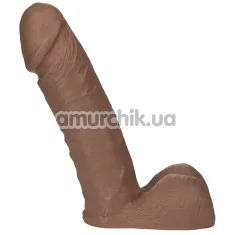Фалоімітатор Vac-U-Lock 8 Inch Realistic Cock, коричневий - Фото №1