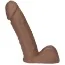 Фаллоимитатор Vac-U-Lock 8 Inch Realistic Cock, коричневый - Фото №1