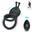 Віброкільце для члена Vibrating Rechargeable Cock Ring, чорне - Фото №3