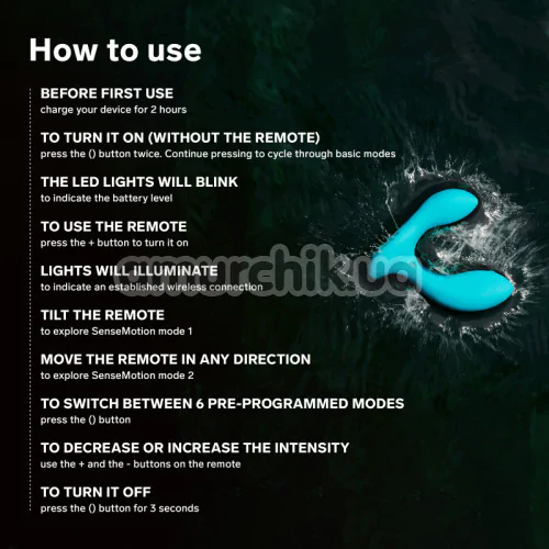 Вібростимулятор простати для чоловіків Lelo Hugo (Лело Х'юго), чорний