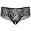 Трусики Daring Intimates Ella Crotchless Cheeky Panty, чорні - Фото №6