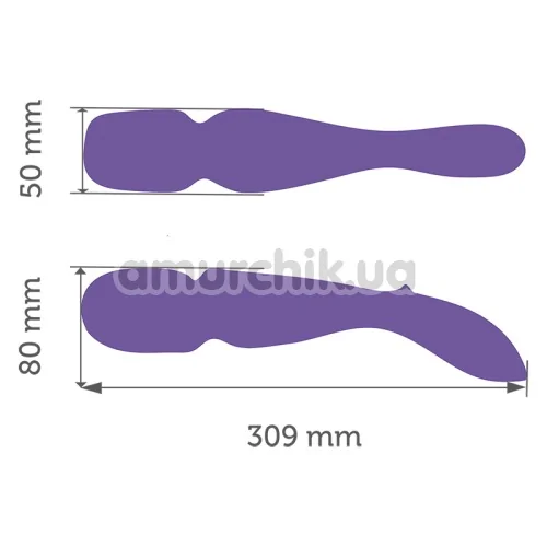 Універсальний масажер We-Vibe Wand, фіолетовий
