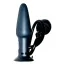 Анальный расширитель с вибрацией True Black Vibrating Anal Plug, черный - Фото №3