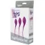 Набор вагинальных шариков Pleasure Balls & Eggs Kegel Exercise Set, фиолетовый - Фото №10