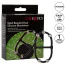 Эрекционное кольцо для члена Steel Beaded Dual Silicone Maximizer, черное - Фото №10