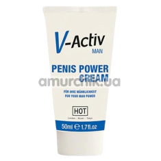 Крем для ухода за пенисом V-Activ Penis Power Cream, 50 мл - Фото №1