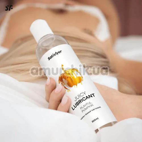 Лубрикант Satisfyer Juicy Lubricant Playful Pumpkin - тыква, 300 мл
