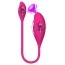 Симулятор орального сексу з віброяйцем 2 in 1 Clit Sucker Massager PL-VR293, рожевий - Фото №2