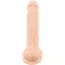 Фалоімітатор Silexd Premium Silicone Dildo Model 1 Size 7, тілесний - Фото №5