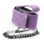 Ошейник с поводком Lust Bondage Collar, фиолетовый - Фото №3