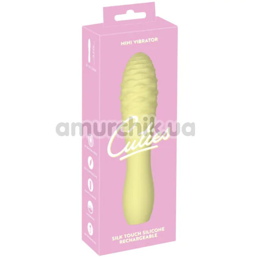 Вібратор Mini Vibrator Cuties 554197, жовтий