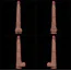 Фаллоимитатор Dual-Layered Silicone Nature Cock LV411302, светло-коричневый - Фото №19