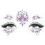 Прикраса для обличчя Leg Avenue Verity Jewels Sticker, райдужна