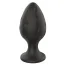 Анальная пробка Boss Series Silicone Anal Plug L, черная - Фото №3