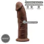 Фаллоимитатор Silexd Premium Silicone Dildo Model 2 Size 9, коричневый - Фото №2