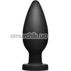 Анальна пробка Tom of Finland XXL Silicone Anal Plug, чорний - Фото №1