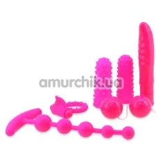 Набір з 6 предметів Maia Marcia Pleasure Objects Kit Set, рожевий - Фото №1