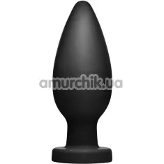 Анальна пробка Tom of Finland XXL Silicone Anal Plug, чорний - Фото №1