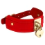 Ошейник с золотым замочком Kinky Diva Collar Me! Heart-Lock-Key Collar, красный - Фото №2