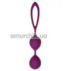 Вагінальні кульки Lyra Vega Kegel Balls, фіолетові - Фото №1