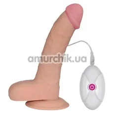 Вибратор Lovetoy The Ultra Soft Dude 8.8 LV1095, телесный - Фото №1