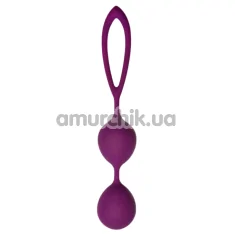 Вагінальні кульки Lyra Vega Kegel Balls, фіолетові - Фото №1