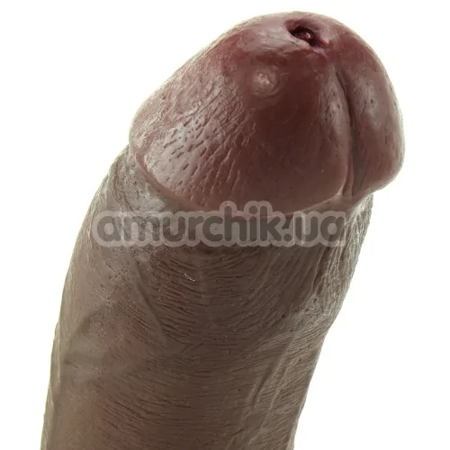 Фаллоимитатор с эякуляцией King Cock 9 Squirting Cock with Balls, коричневый