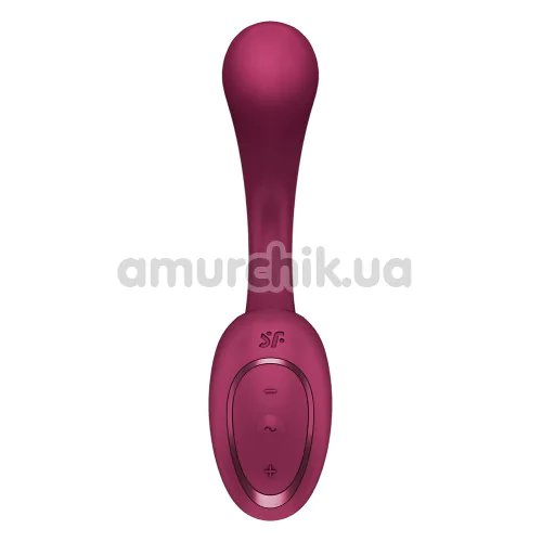 Вибратор для точки G Satisfyer G For Goddess 2, бордовый