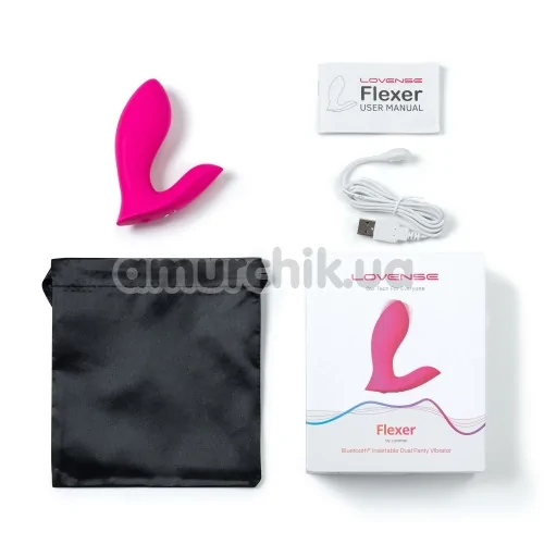 Вібратор Lovense Flexer, рожевий