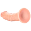 Фалоімітатор Realrock Curved Dildo 8, тілесний - Фото №4