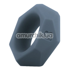 Ерекційне кільце для члена Boners Diamond Cock Ring, синє - Фото №1