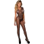 Комбінезон Star Night Body Leaf Net Bodystocking, чорний - Фото №1