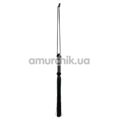 Флоггер DS Fetish Flogger Silicone Temperary L, черный - Фото №1