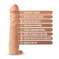 Насадка на пенис Performance Plus 7 Fortitude Penis Extender, телесная - Фото №6