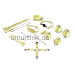 Бондажный набор Liebe Seele Macaron Beginner's Bondage Kit 9pcs, желтый - Фото №1
