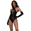 Боди Star Night Bat Open Bodysuit, черное - Фото №2