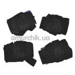 Фиксаторы для рук и ног Bad Kitty Hand and Ancle Cuffs, черный - Фото №1