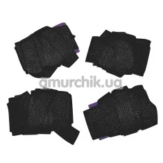 Фиксаторы для рук и ног Bad Kitty Hand and Ancle Cuffs, черный - Фото №1
