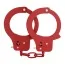 Наручники BondX Metal Handcuffs, червоні - Фото №1